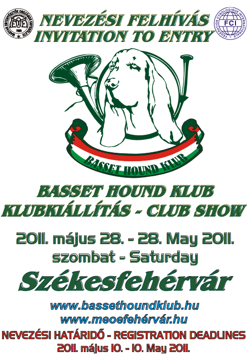 Basset Hound Klub Klubkiállítás - 2011. május 10.